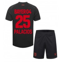 Bayer Leverkusen Exequiel Palacios #25 Domaci Dres za djecu 2023-24 Kratak Rukav (+ Kratke hlače)